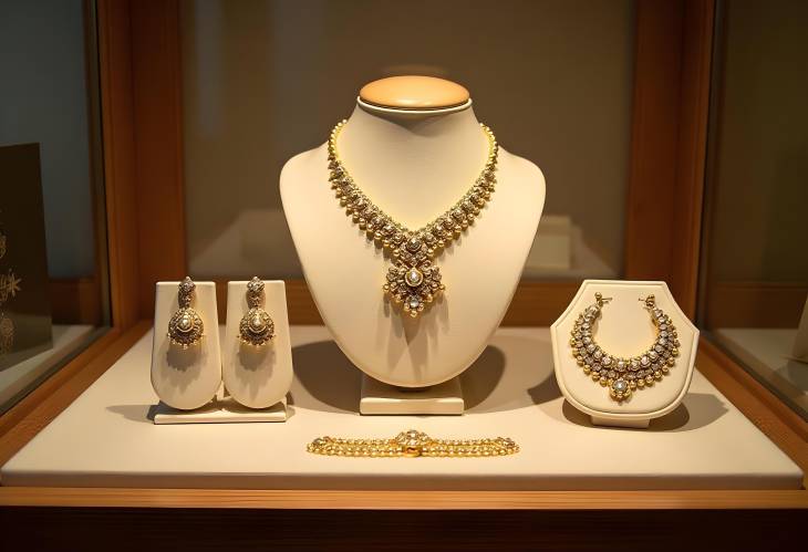 Timeless Showcase Beautiful Jewelry Sets on Display